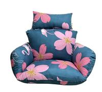 Générique Coussin pour Fauteuil Suspendu « Œuf » Et Balancelle De Porche - Galette De Siège Lavable - pour Intérieur, Extérieur, Terrasse, Jardin, Hamac Et Bureau (Fauteuil Non Inclus)