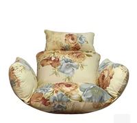 Générique Coussin pour Fauteuil Suspendu « Œuf » Et Balancelle De Porche - Galette De Siège Lavable - pour Intérieur, Extérieur, Terrasse, Jardin, Hamac Et Bureau (Fauteuil Non Inclus)