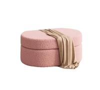 Générique Coussin Rectangulaire Rembourré for Couverture De Poitrine, Siège en Mousse Plus Épaisse, Petit Banc Ottoman Rangement Cuir(Color3)