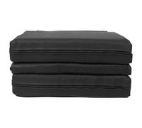 Générique Coussin rehausseur pour siège Enfant Noir, Coussin de Croissance épais à Trois Couches, Cuir PU et éponge, Absorption des Chocs, pour Coupes de Cheveux en Salon