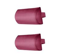Générique Coussin Repose Tete | 2 Pièces Oreiller De Chaise Longue | Coussin Oreiller De Appuie Tête Fauteuil Salon | Confortable Oreillers Ergonomique Amovible pour Chaise Pliante De Plage