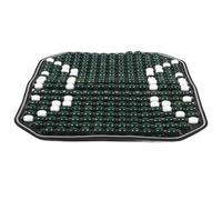 Générique Coussin SièGe Auto Perles Bois Coussin de siège Voiture Vert en Perles Bois, ventilé et rafraîchissant, avec Coussin, Effet massant for Chaise Bureau