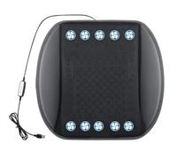 Générique Coussin Siège Auto - Tapis d'été Respirant pour Longues assises | Housse Coussin Siège avec Ventilateur | pour Camping Trajets Urbains et Sorties en SUV