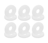 Générique Coussinets D'aromathérapie Portable et Facile à Remplacer en Plastique Blanc Lot de 12 Remplaçables Ronds pour Chauffe-Serviettes et Tasses Bureau ou Extérieur