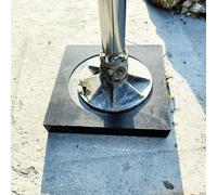 Générique Coussinets de stabilisation Robustes pour crics - Coussinets de stabilisateur empilables pour caravanes et Camping-Cars, épaisseur 3 à 10 cm, Tapis de Support pour Train d'atterrissage 30 x