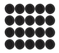 Générique Coussinets d'oreille Remplacement de 35mm 20pcs en Mousse à Mémoire de Forme Noir Confort et Isolation Sonore Optimale pour Casque Audio