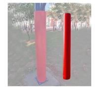 Générique Coussinets for Poteaux De Basket-Ball,Design Enveloppant,for Poteaux Ronds D'extérieur,Patch Souple,for Garage, Maternelle(Red,Dia 22cm)