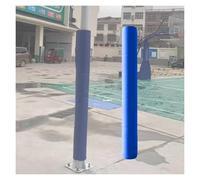 Générique Coussinets for Poteaux De Basket-Ball, Poteaux Ronds D'extérieur Souples, for École, Gymnase, Garage, Jardin d'enfants(Blue,Dia 11.4cm)