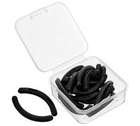 Générique Coussinets Kit de Maquillage Professionnel 24 pour Recourbe-cils de Rechange en Caoutchouc Noir pour Doux et Flexibles, Faciles à Remplacer Femmes
