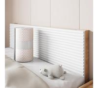 Générique Coussinets muraux Autocollants 3D, Panneaux Anti-Collision à décoller et Coller, 6 pièces Blanches de 30 cm, décoration de tête de lit et d'angle à Faire soi-mê