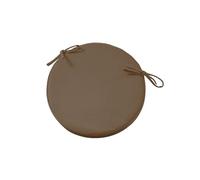 Générique Coussins de Chaise de bistrot Ronds pour l'extérieur avec Attaches de Fixation - Coussins d'assise Moelleux et Confortables, universels pour Maison, Jardin, Balcon, Bureau, véranda, pelouse