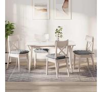 Générique Coussins de siège 2 pcs Gris Nuage 40 x 40 x 6 cm Tissu,Maison & Jardin,Décorations,Coussins de chaises & canapés,Gris,1.86 KG,42015159