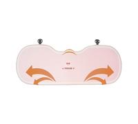 Générique Coussins De Siège De Voiture Dhiver, Oreillers Lombaires Chauds en Peluche Courte, Coussins De Siège Antidérapants à Motifs Animaux (Plush Confession Bunny Seat Cushion Rear Seat)