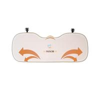 Générique Coussins De Siège De Voiture Dhiver, Oreillers Lombaires Chauds en Peluche Courte, Coussins De Siège Antidérapants à Motifs Animaux (Plush Confession Bear Seat Cushion Rear Seat)