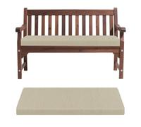 Générique Coussins pour Bancs De Jardin, Coussin Banc AntidéRapant, Coussin De Banc avec Housse Amovible, pour Mobilier ExtéRieur IntéRieur Terrasse Balancelle Coussin Banc,Beige,170x50x5cm
