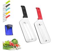 Générique Couteau À Chou, 2026 Coupe-chou En Acier Inoxydable Pour Salade De Chou, Couteau À Double Lame Pour Laitue, Éplucheur De Chou Et Râpe À Chou Pour Fruits Et Légumes De Cuisine (Noir + Rouge)