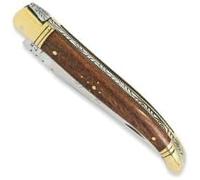 Générique Couteau Laguiole Manche en palissandre pliant Fabrication artisanale