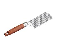 Générique Couteau Lame Ondulée en Acier Inoxydable pour Trancheuse à Pommes de Terre, Coupe-frisoir et Solide pour Coupe-frites Ondulées et Légumes