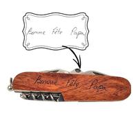 Générique Couteau Suisse Personnalisé avec Écriture Manuscrite - Cadeau personnalisé homme, Papa, Mari, Enfant