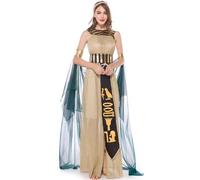 Générique Coutumes d'Halloween pour les femmes Cléopâtre | Cleopatra Queen Dress Costume de déesse égyptienne | Egypte déesse reine robe Costumes d'Halloween pour les femmes