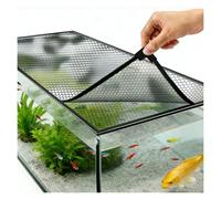 Générique Couvercle d'aquarium Anti-Saut, usages pour empêcher Les Poissons et Les Reptiles Sauter Hors de l' d'aquariu Couvercle de sécurité magnétique Facile à Nettoyer(80cm x 45cm)