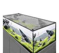 Générique Couvercle D'aquarium Couverture Magnétique Anti-Saut D'aquarium Bricolage,Couverture D'aquarium De Couvercle De Terrarium en(30x30CM/11.81x11.81in)