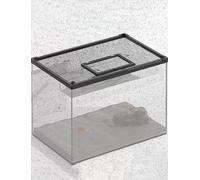Générique Couvercle d'aquarium en Filet, Capot supérieur en avec fenêtre d'alimentation(60x60cm-23.6x23.6in)