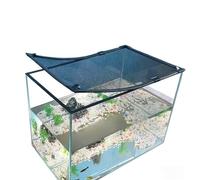 Générique Couvercle D'aquarium Magnétique avec Filet d'air Frais,Couvercle en Transparent for Empêcher Les Poissons De Sauter Et Les Fuites De Reptiles(70x45CM/27.56x17.72in)