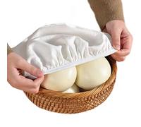 Générique Couvercle de Bol en Tissu,Coton Lavable et Extensible - Housse en Tissu pour Bol à pâte,pour Cuisine Maison Appartement Boulangerie Studio boulangers débutants