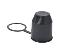 Générique Couvercle De Couplage De La Tour - Capuche d'embrayage De Remorque De 7 Cm Couverture DE Ball - ABS Black, Universel De 50 Mm De Remorque Capplage De Protection pour La Voiture Motorhome R