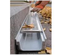 Générique Couvercle de Drainage for Le Drainage des tranchées extérieures, Profil Bas/Profond for la Gestion de l'eau du Paysage et de la Cour(Color2,17x20cm/6.7x7.8in)