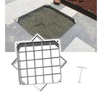 Générique Couvercle de Fosse septique carré Robuste et Personnalisable avec Crochet - Cache-Regard Invisible pour parkings/autoroutes, Acier Inoxydable résistant, 66 x 66 x 5 cm
