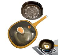 Générique Couvercle de poêle, 17.72x11.81x3,94 pouces, poêle de cuisine de cuisine en profonde