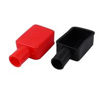 Générique Couvercle de Protection de borne de Batterie de Voiture, Couvercle de Protection de borne de Batterie | Capuchons de Protection des bornes de Batterie - Couvercle de borne Isolant, 2