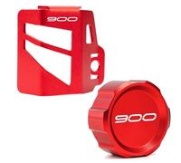 Générique Couvercle de Protection du réservoir de Frein arrière, Accessoires de Moto, Bouchon de Remplissage d'huile Compatible avec Z750 Z900 Z900-SE Z 750 900