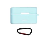 Générique Couvercle De Protection en Silicone pour DJI Mic Mini, avec Conception Et Compatibilité des Boîtes De Charge Anti-Poussière - Sleve De Microphone À L'Épreuve des Chocs (Blue)