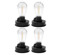 Générique Couvercle De Remplacement Pour Lanterne Solaire,4 Pièces Étanches à LED - Pièces De Rechange D'Éclairage Solaire | Pour lampe 7,4-8 cm chemin cour jardin arrière-cour entrée pelouse