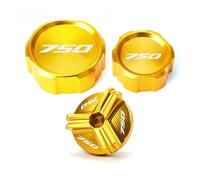 Générique Couvercle de réservoir de Frein Avant et arrière de Moto, Bouchon de Remplissage d'huile, Compatible avec Z750 Z 750 Z750S 2005 2006 2007 2008 2009 2010 2011 2012