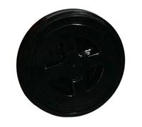 Générique Couvercle de Seau de 5 Gallons, Hermétique pour Le Stockage Des Aliments, Noir