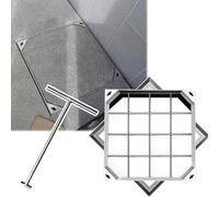 Générique Couvercle d'égout renforcé en Acier Robuste - Solution de Regard Invisible pour patios, Jardins et écoles - Couvercle d'accès extérieur Durable pour la sécurité et l'esthétique