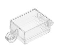 Générique Couvercle du Bouton-poussoir D'arrêt D'urgence en Plastique Transparent Double Face, Protection Fiable et Polyvalente pour Interrupteur de Type Bateau