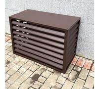 Générique Couvercle en Aluminium pour climatiseur et Pompe à Chaleur, Couvercle antivol et Robuste pour climatiseur, Support pour Plantes de Type étagère, Support extérieur pour climatiseur,