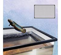 Générique Couvercle Magnétique for Aquarium, Couvercle D'aquarium À Faire Soi-même, Filet Anti-Saut, Couvercle en Maille for Terrarium, Capot D'aquarium(50x30CM/19.69x11.81in)