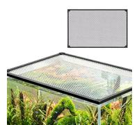 Générique Couvercle magnétique for Aquarium, Couvercle d'aquarium DIY, Filet Anti-Saut, Capot d'aquarium empêche Les Poissons de Sauter et Les fuites de Reptiles(120x45CM/47.24x17.72in)