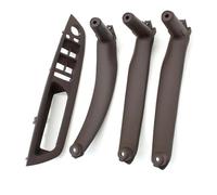 Générique Couvercle poignée Couverture D'accoudoir Poignée Porte Conducteur Voiture Revêtement D'habillage Panneau De Intérieure Pour X5 X6 E70 E71 2007 - 2013(Coffee-4pcs)