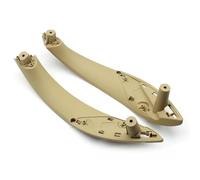 Générique Couvercle poignée Kit De Garniture Poignée Porte D'accoudoir Intérieur Automatique Pour Série 3 4 M3 M4 F30 F31 F34 F36 F32 F33 F80 F82 F83 318 320(2 pieces beige on the front)