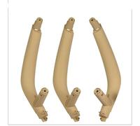 Générique Couvercle poignée Lot De 3 Accessoires Voiture LHD RHD Kit Garniture Poignée Porte D'accoudoir Intérieure Pour X5 X6 F15 F16 2014-2018(RHD Beige)