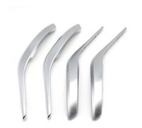 Générique Couvercle poignée Lot De 4 Caches Poignée Porte Intérieure Gauche Et Droite Support D'accoudoir Pour X1 E84 2010-2016(Argent)