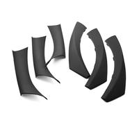 Générique Couvercle poignée Lot De 6 Housses Décoratives Pour Poignée Porte Intérieure Voiture Pour Série 3 E90 E91 316 318 320 325 328i 330 335 2005-2012(RHD Black)