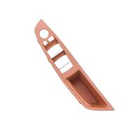 Générique Couvercle poignée Panneau De Poignée Porte Intérieure Voiture RHD Conduite À Droite Revêtement D'habillage Pour Série 5 F10 F11 F18 520 523(RHD orange)